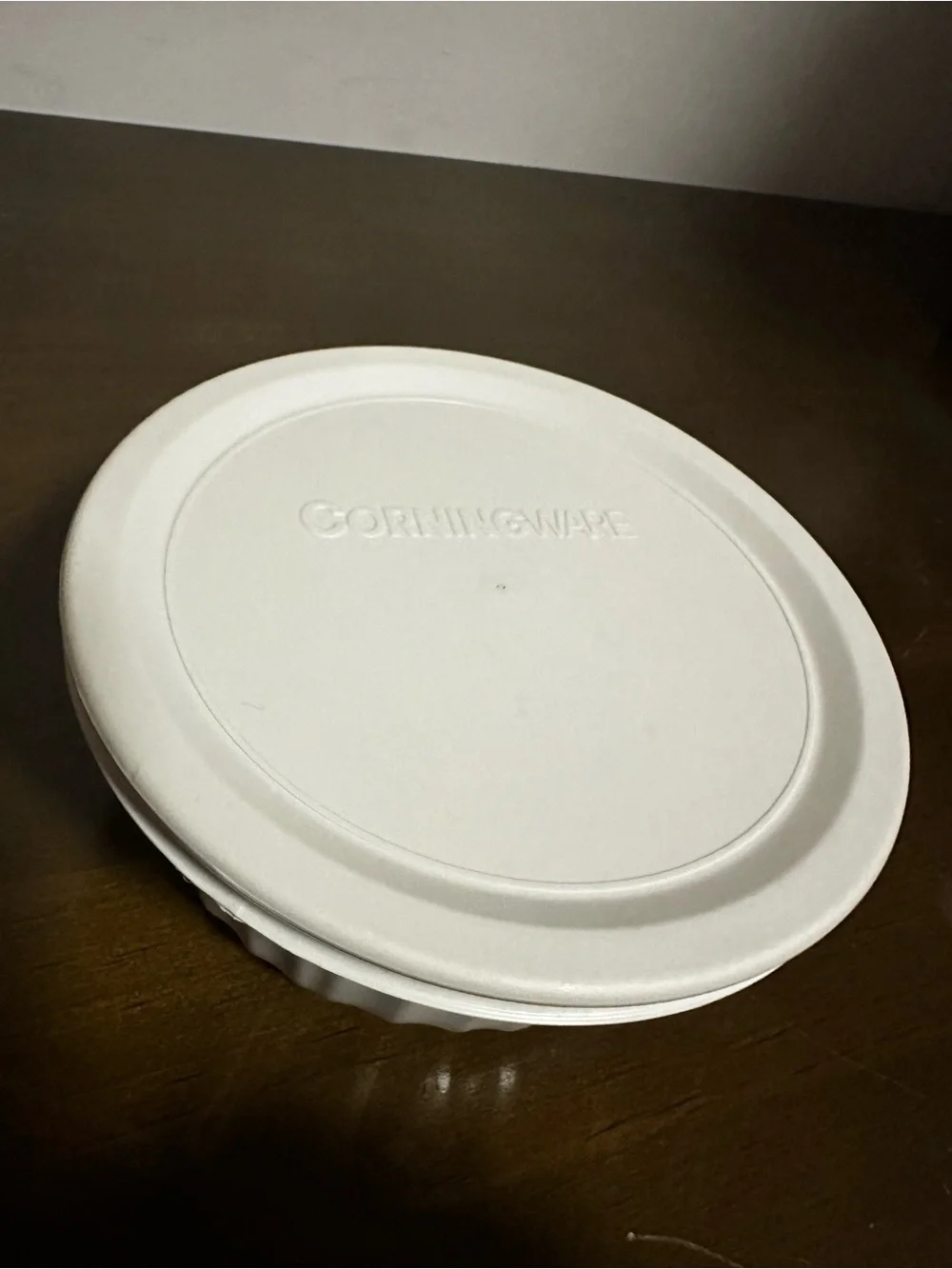 Corningware French White Food Container